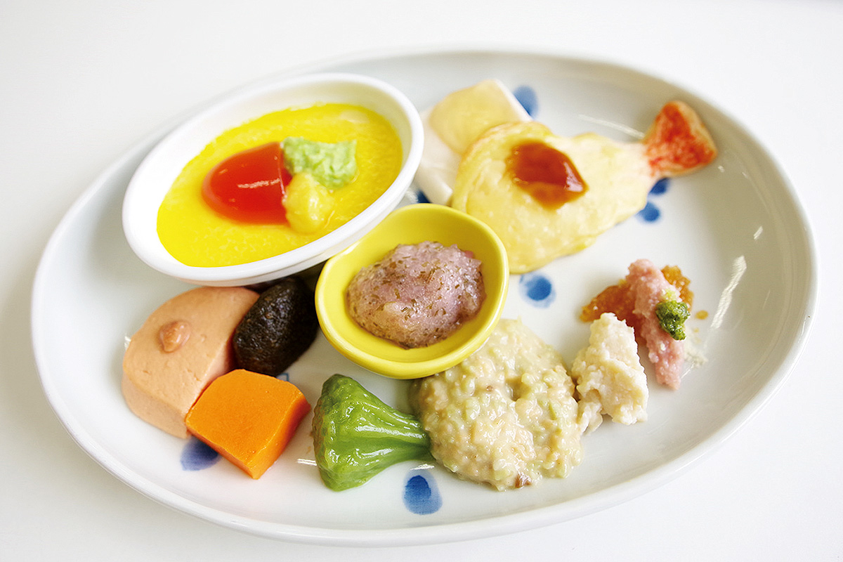 歯ぐきでつぶせる「ソフト食」