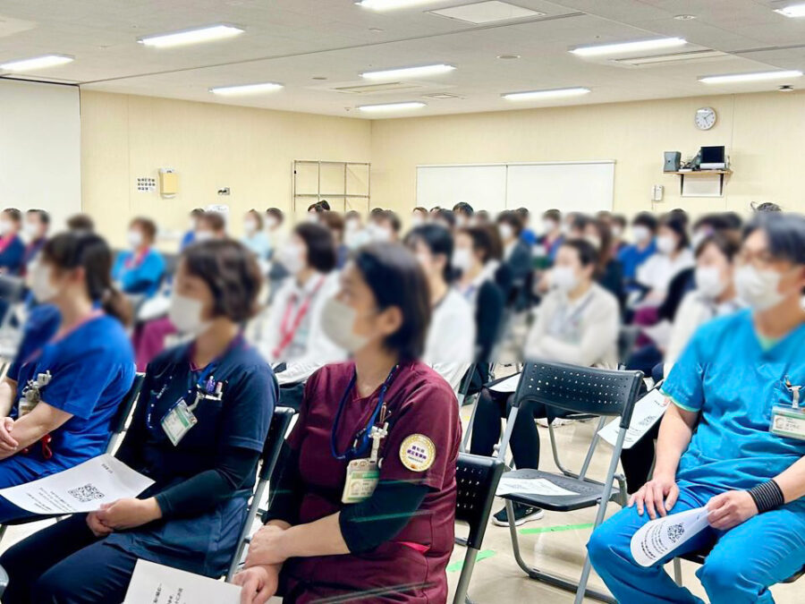 静岡徳洲会病院にて聴講者のみなさん